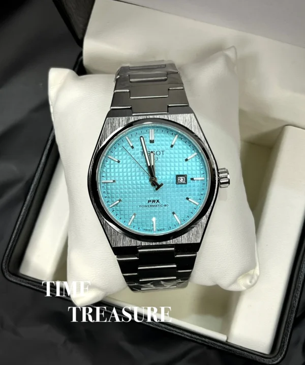 Tissot PRX tiffany Blue Dial