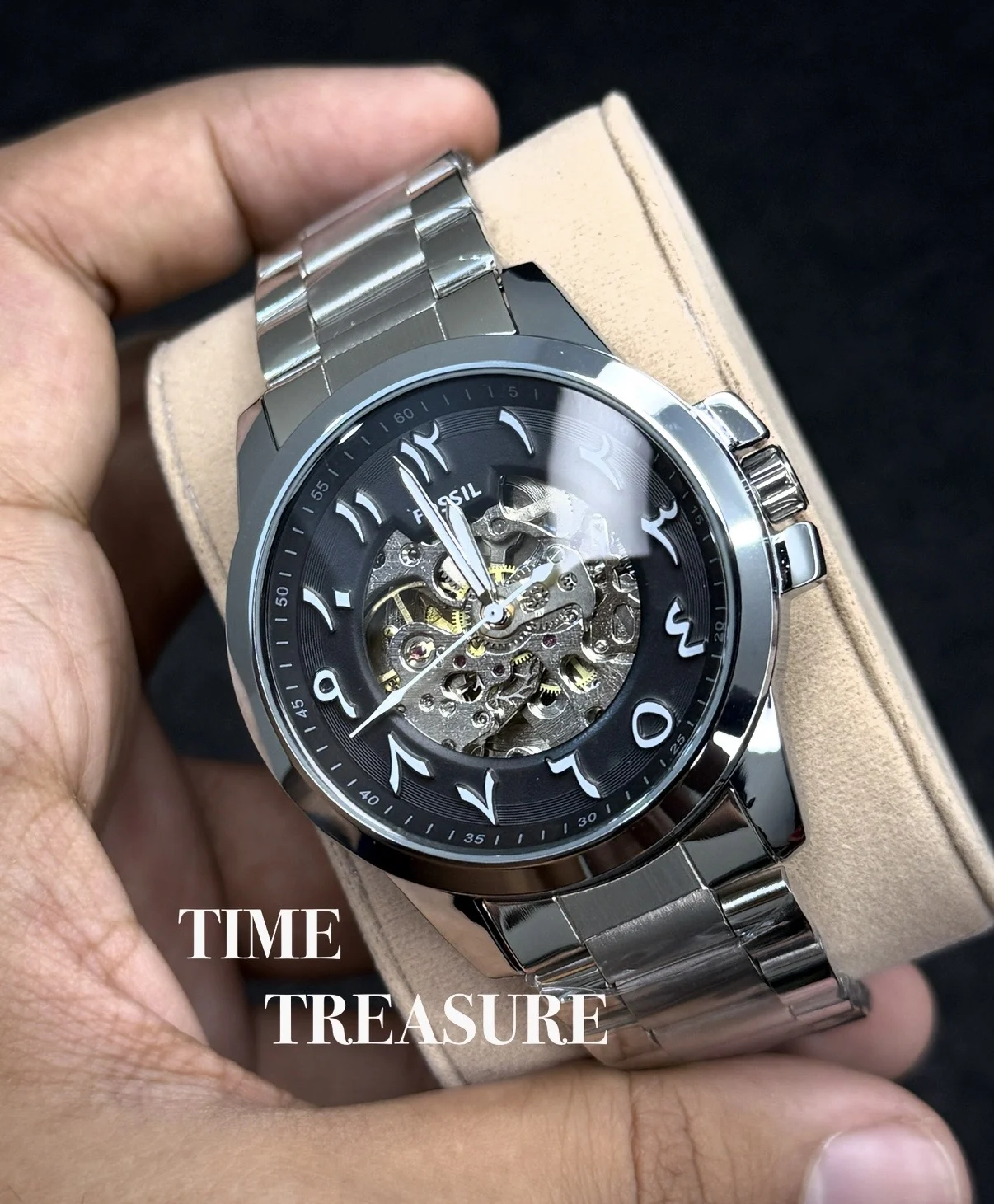 Fossil Automatic watch Arabic dial