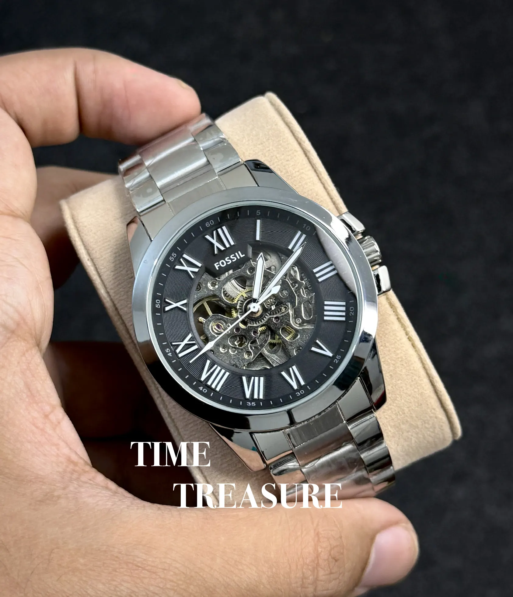 Fossil Automatic watch black dial