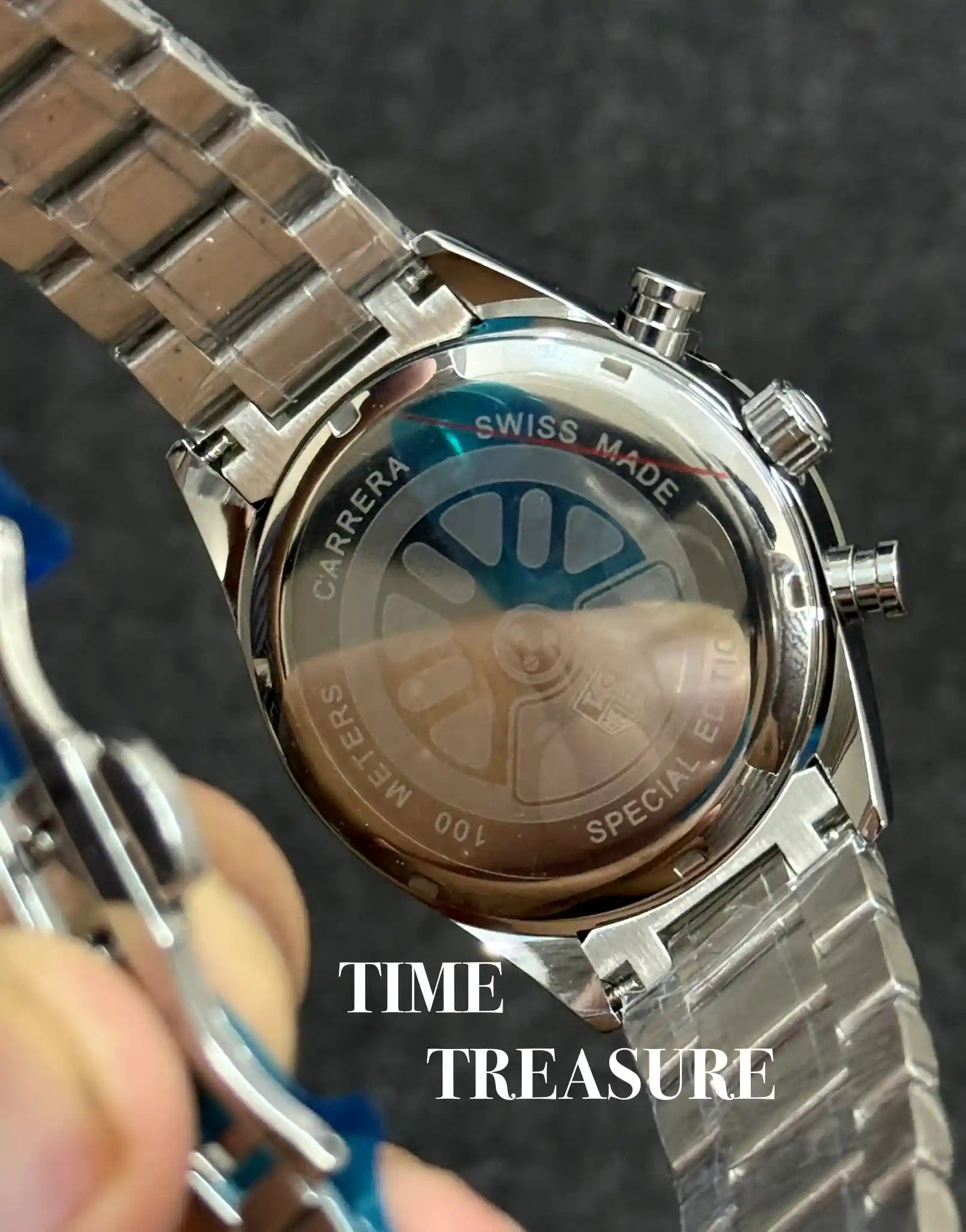 TAG Heuer Carrera chronograph for men | 44 mm | Silver - Image 2